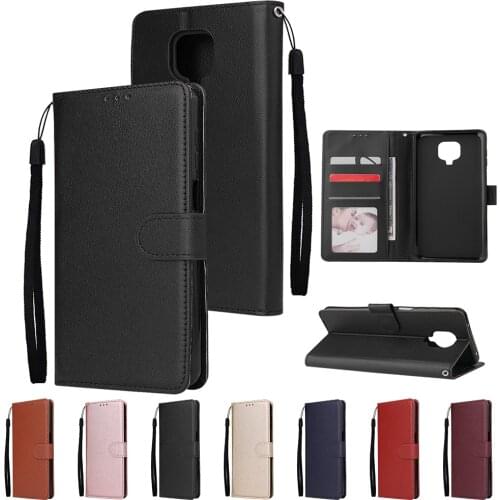 Leather Case for Xiaomi Redmi Note 9 9S 8T 8 7 6 5 4 Pro MAX 7A 6A 5A 4X 5 Plus MI Note 10 Lite Flip Wallet Case Coque Funda F1