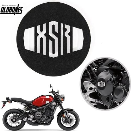 Stainless Steel Powder Coated Motorcycle Clutch Cover Top Black Silver For Yamaha XSR900 XSR 900