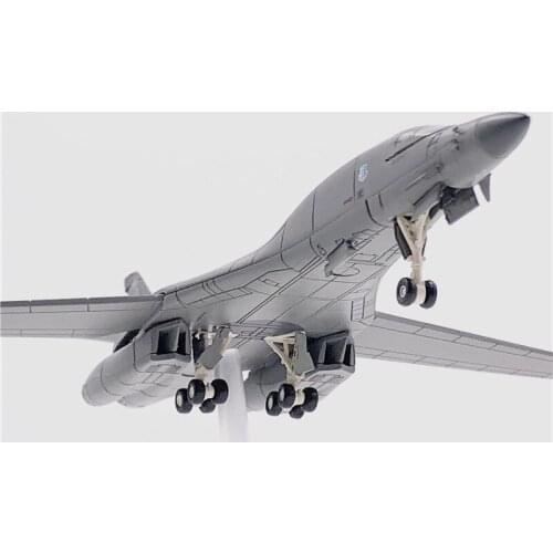 Diecast Airplane Model 1/200 Scale B-1 Bomber Lancer Long-range Strategic Bomber Fighter Aircraft Adult Collection