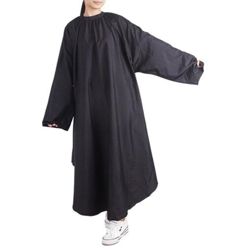New Long Sleeve Professional aprons Salon cape Barber cloth Salon Barbers Hairdressing Hair Cutting Coloring Cape parrucchiere