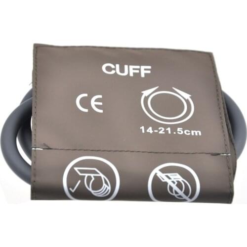 PU pediatric single tube Blood Pressure nibp cuff ,14-21.5cm