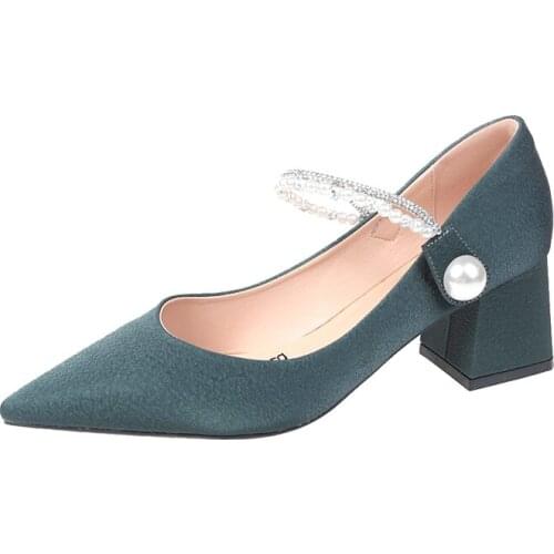 QQKRBWWS Suede Pumps