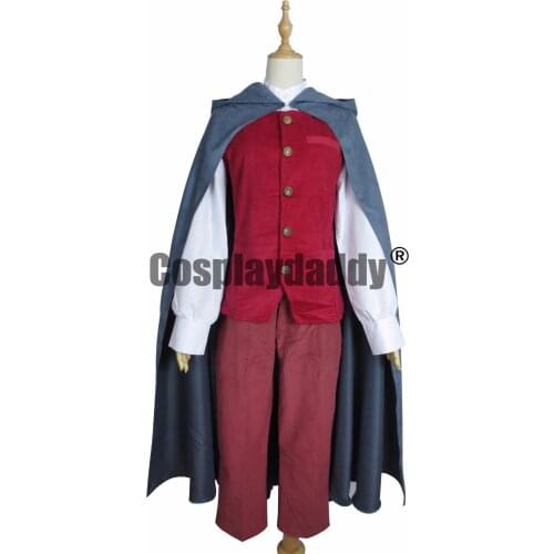 Shire Frodo Baggins Clothing Outfit Halloween Cosplay Costume
