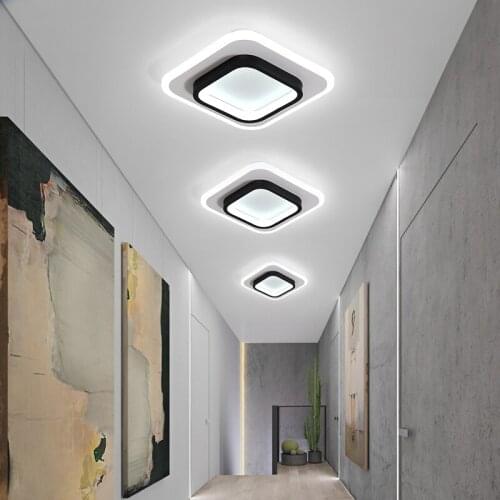 Modern LED Ceiling Lights indoor bedside Aisle corridor balcony Entrance iron Acrylic LED Ceiling lighting factory new lamp