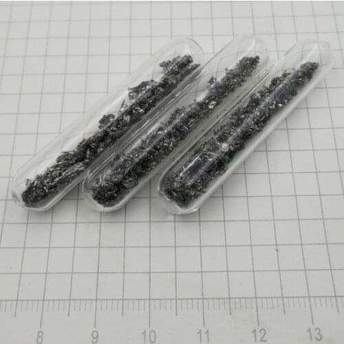 Glass Seal Titanium Metal Crystal Electrolytic Titanium 99.9% Pure