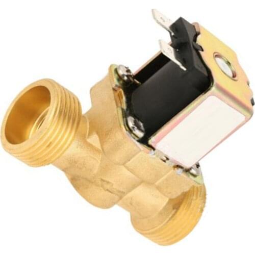 Water Electric Solenoid Valve Magnetic DC N/C Air Inlet Flow Switch for Water Air with Copper filter valve AC 220V DC 12V24v