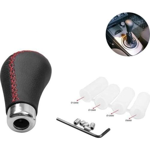 5 Speed Black/Red Shift Knob for BMW 1 3 5 6 Series E30 E32 E34 E36 E38 E39 E46 E53 E60
