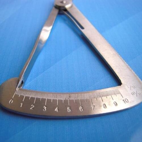 Free Shipping Dental lab tools, Measurement Scale Caliper,2 models,For metal and For wax