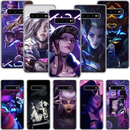 League Hero Games Akali Phone Case For Samsung Galaxy S10 S20 S21 S9 S8 S7 Note 10 20 9 8 FE J4 J6 Ultra Plus Lite Pro + Edge Co