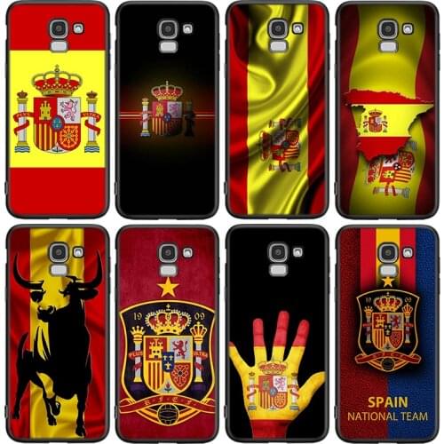 Spain Spanish flag For Samsung Galaxy J8 J7 Duo J6 J5 Prime J4 Plus J3 J2 Core 2018 2017 2016 Phone Case Cover
