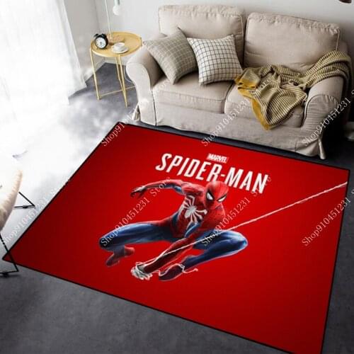 Baby Play Mat 80x160CM 3D Spiderman Large Carpet for Rooms Mats In The Hallway Antislip Kitchen Mat Floor Rugs Home decoration
