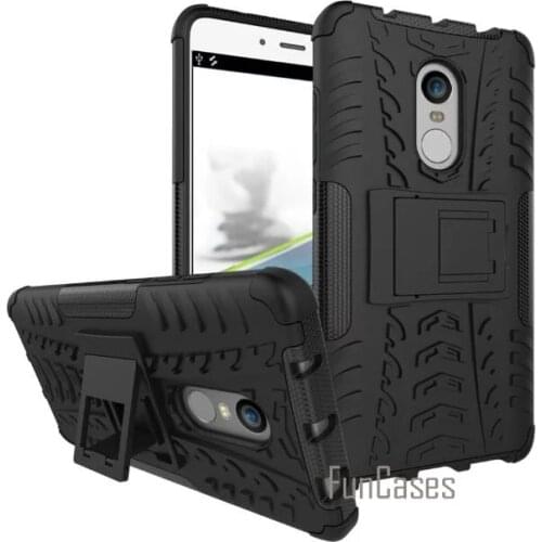 For Xiaomi Redmi Note 4 Hongmi Note 4 PC + Silicone Rugged Tire 3D Armor Case With Stand For Xiaomi Note 4 Military Army Cover )