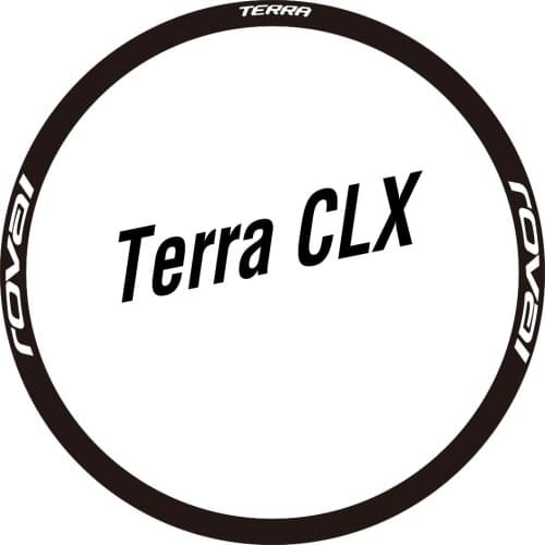 Two Wheel Sticker for ROVAL terra CLX Road Bike Bicycle Cycling Decals, for disc brake only