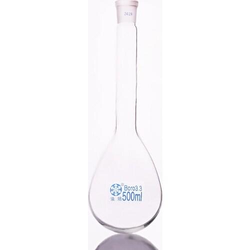 Nitrogen flask,Capacity 500ml,Kelvin flask with ground mouth 24/29,Fixed nitrogen flask,Long neck flask with ordinary mouth