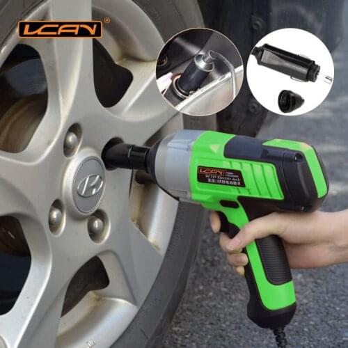 2016 New Upgrade 450N.m Electric Wrench DC 12V Car Impact Wrench Car/SUV Changing Tire Tools1/2 Connector Electric Impact Wrench