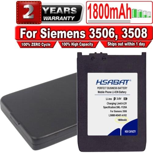 HSABAT V30145-K1310 L36880-N5401-A102 Battery for Siemens 3506, 3508, 3518, 3568, 3608, C35,C35e,C35i,M35,P35,S35, S35i,S46,S47
