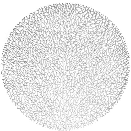 Table Mat Hollow Out Coral Patterns Placemat Heat Resistant Hollow Insulation Coaster Pads Table Decorations for Home Restaurant