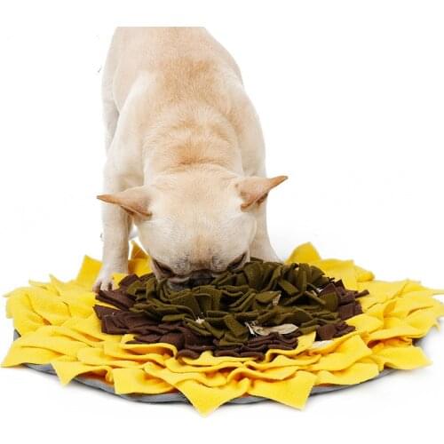 Mead pet sniff pad puzzle biting toy training blanket anti choking relieve pressure release vitality