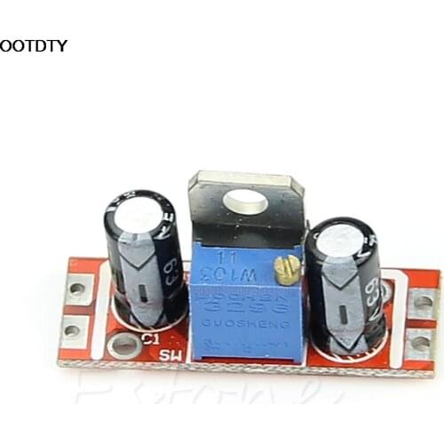 LM317 Low Ripple DC 63V-4.5V to 60V-3V Buck Linear Regulated Power Supply Module