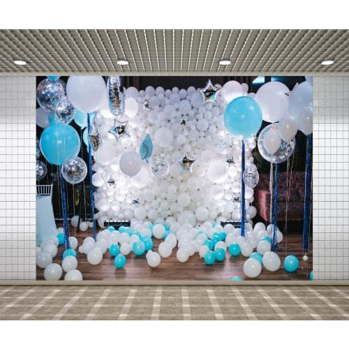 Lyavshi Birthday Backdrops Colorful Balloon Wall Wedding Party Baby Shower Photocall Photo Studio Photography Backgrounds