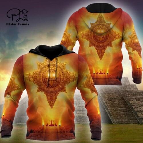 PLstar Cosmos 3DPrint Newest Aztec Mayan Art Funny Unique Men/Women Harajuku Casual Streetwear Hoodies/Zip/Sweatshirt Style-6