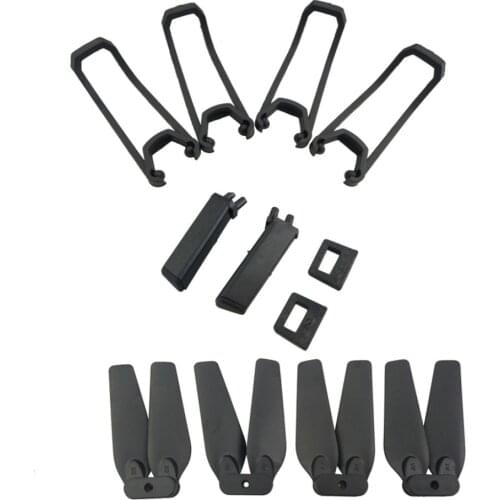 Propeller + Protective Cover + Landing Gear for E58 S168 JY019 RC Folding Quadcopter Spare Parts Accessories