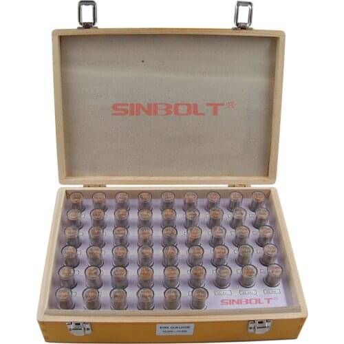 Sinbolt Pin Gauge Set,13.000mm--14.000mm101pcs+Pin Gauge Handle,fast delivery