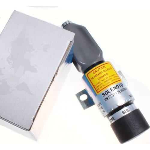 12V Stop Solenoid 1700-2505 1751-12E6U1B1 for Woodward Shutdown Engine