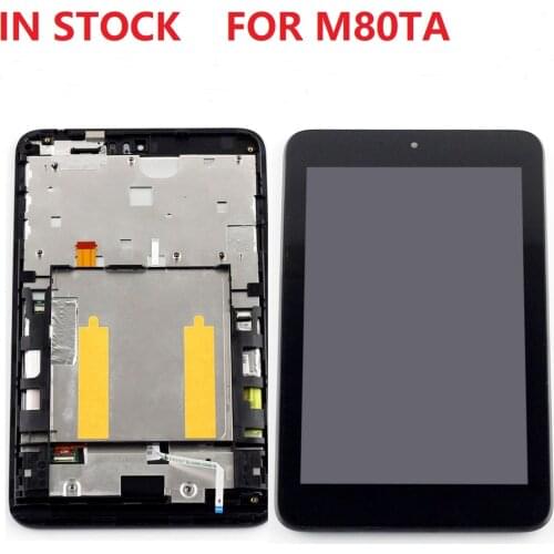 LCD Display Panel Screen Monitor Touch Screen Digitizer Sensor Glass For ASUS VivoTab Note 8 M80TA with frame