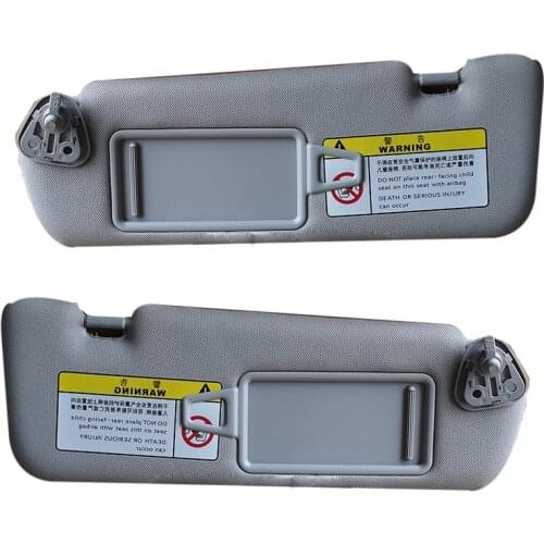 2011-2014 For Hyundai Sonata Sunvisor Assembly Left(LH) and Right(RH) Pair - OEM 852013S011TX 852023S011TX