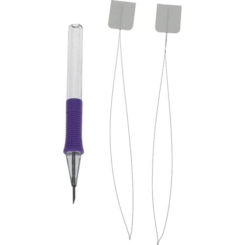 3pcs/set Beginner Sewing Embroidery Felting Punch Needle Tool And Threader Punch Felting Needle Tool