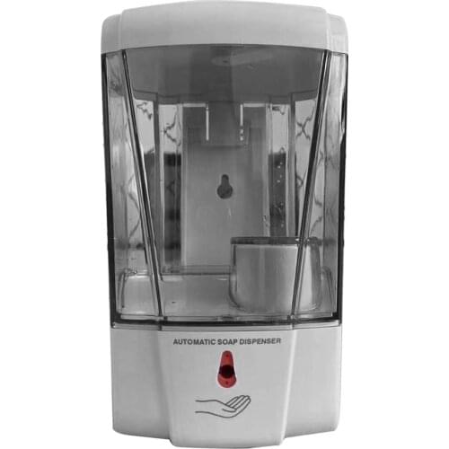 700ml Capacity Automatic Soap Dispenser Touchless Sensor Hand Sanitizer Detergent Dispenser Wall Mounted For Bathroom Kitchen