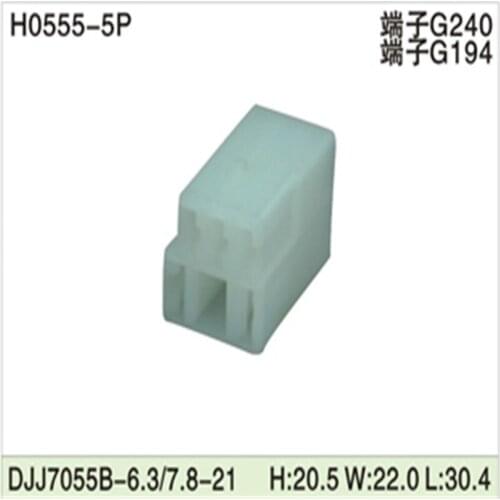 Free shipping 500pcs DJJ7055B-6.3/7.8-21 5Pin AMP Car Electrical Wire Connectors for VW,BMW,Audi,Toyota,NISSAN AND other