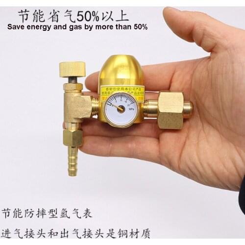 Energy-saving Throttle Valve Table Decompression and Gas Saving Wang Argon Anti-fall Type Arc Welding