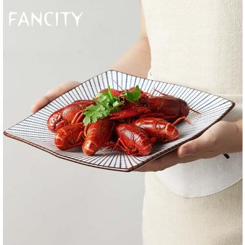 FANCITY Art Plate Love Creative Plate Pasta Lovely Irregular Shaped European Flat Plate