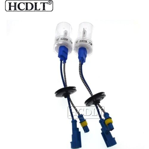 HCDLT 1 Pair 24V 75W 100W 150W HID Xenon Light bulb For Truck H1 H3 H7 H11 9005 9006 4300K 6000K 8000K Auto Xeno Headlight Lamp