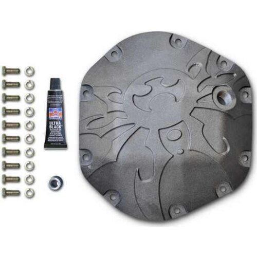 J068 Poison Spider Diffrentail Cover Front +Rear for Sahara/Rubicon JEEP wrangler JK 07-17 LANTSUN