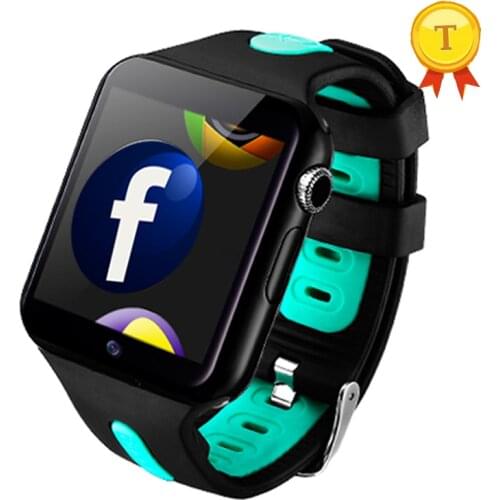 Best selling Children Anti Lost 3g GPS smart watch kids gps watch child tracker sim card support facebook email app download