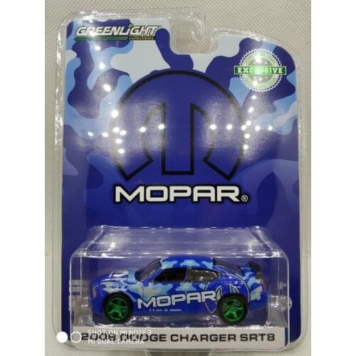 GreenLight 1:64 2008 DODGE CHARGER SRT8 29961 Green version Metal Diecast Alloy toy cars Model Vehicles For Children Boys gift