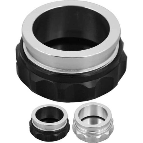 Fuel Water Tank Filler Neck Cap Kit 1.9in Inner Diameter Aluminum Universal for Car Fuel Tank Filler Car Accessories