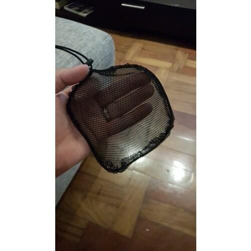 Wig Caps For Making Ponytail Black Color Net Guleless Hairnet Hair Bun Net For Women 1Pcs Ponytail Net