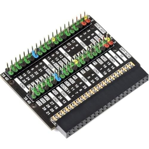 Raspberry Pi 400 GPIO Header Adapter, Header Expansion, 2x 40PIN Header
