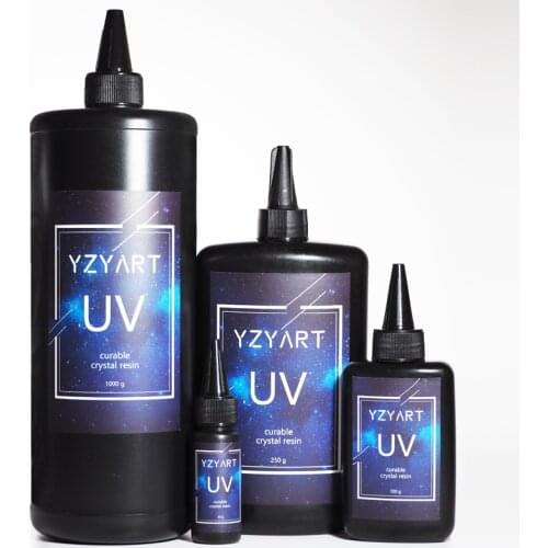 YZY ART UV Resin Hard Ultraviolet Curing Resin jewelry making Cure Sunlight Crafts Transparent Clear as water Thin/Thick Type