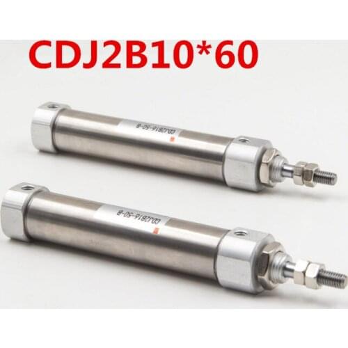 Type Air Cylinder 10*60 CDJ2B 10mm Bore 60m Stroke Pneumatic Cylinder 10-60 mm