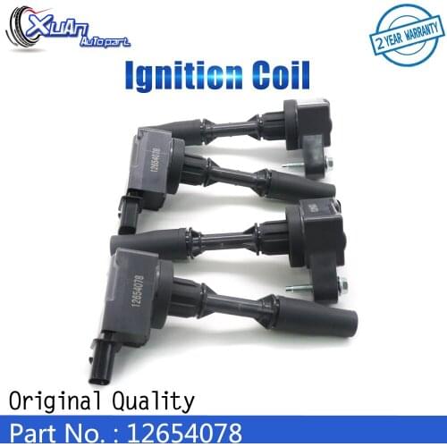 XUAN Car Ignition Coil 12654078 For Buick Regal Envision Cadillac ATS CT6 Chevrolet Malibu Impala GMC Canyon Acadia 13-20