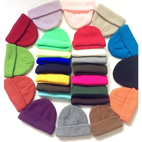 Winter Hats for Men Woman New Beanies Knitted Solid Cute Hat Girls Autumn Female Beanie Caps Warmer Bonnet Ladies Casual Cap