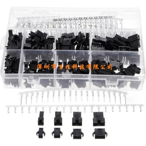 520pcs 2/3/4/5p Boxed DuPont Terminal Connector SM Terminal Kit