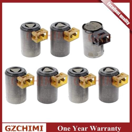7PCS O1M Master Transmission Solenoid Set TCC EPC for VW Audi 095 096 01M 1990