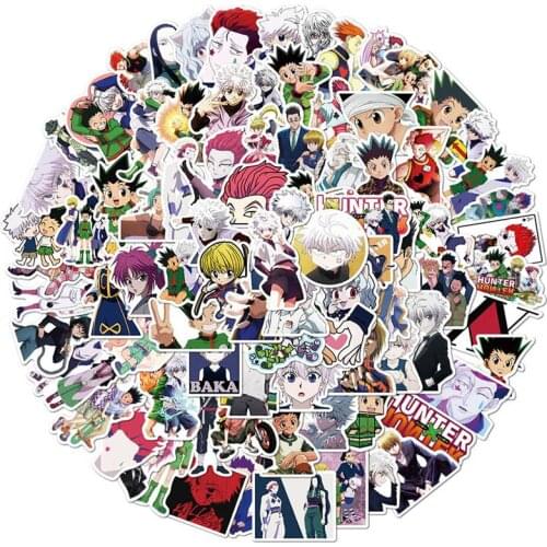100 Pcs/lot Anime Stickers Waterproof PVC Decal For Car Laptop Suitcase Skateboard Motorcycle For KIDS