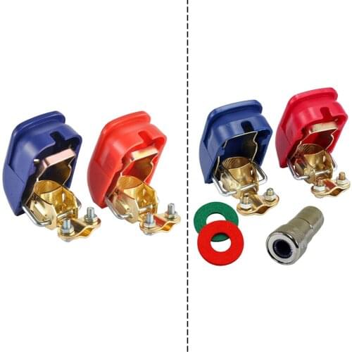 Quick Release Battery Terminals Clamps Fit for Cars Van Truck Caravan Motorhome